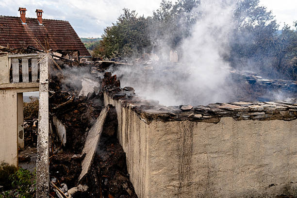 Professional Emergency Fire Cleanup technician working in Annandale, VA